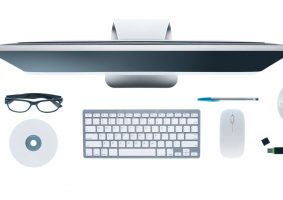 Hi-tech business desktop