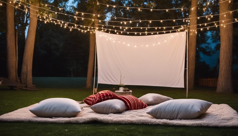backyard movie night ideas